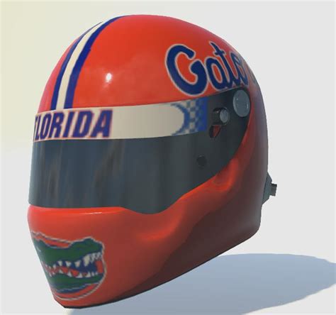 Florida Gators Football Helmet by David Grantham - Trading Paints