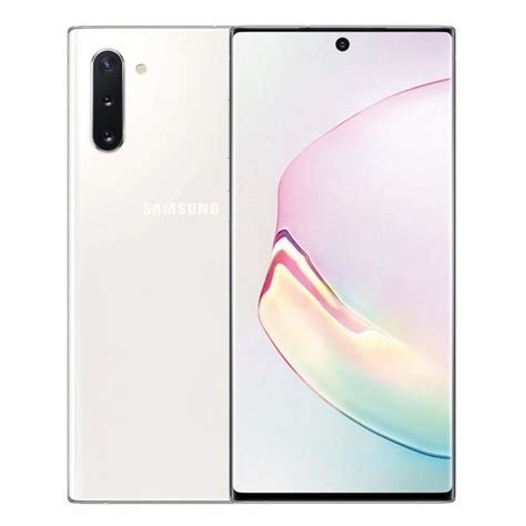 Galaxy Note10 256 Go Blanc Débloqué Dual SIM Back Market