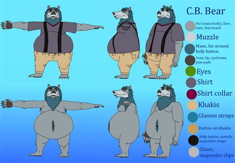 Cb Bear Reference Sheet And Information Old By Cb Blackwell On