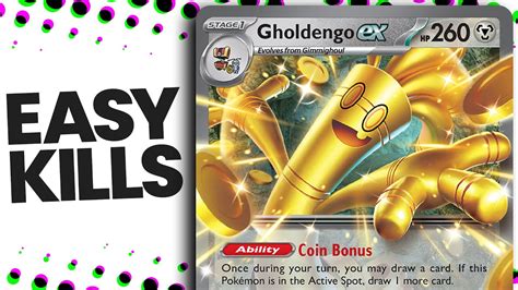 How To Play New Gholdengo Ex Pokemon Tcg Deck From Paradox Rift Youtube