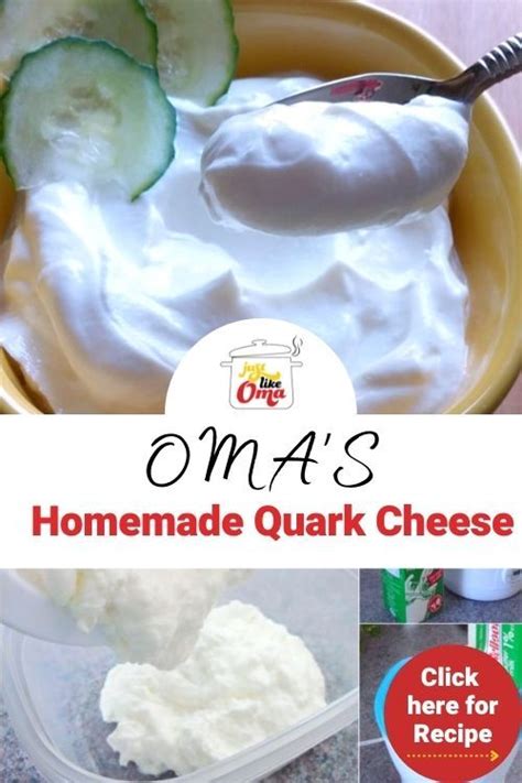 How To Make Homemade German Quark Cheese Omas Recipe Recipe Quark Recipes Quark Cheese