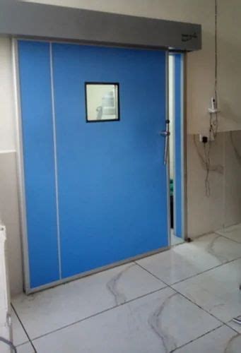 Ss Blue Automatic Sliding Door For Hospital Exterior At Best Price In