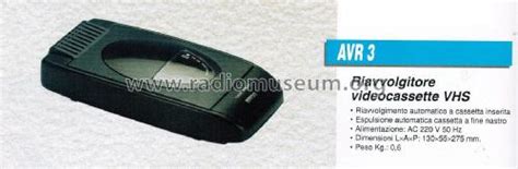 Riavvolgitore Videocassette VHS - Rewinder AVR Misc CGM elettronica ...