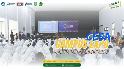 Cesa Campus Expo Sma Negeri Mojokerto Youtube