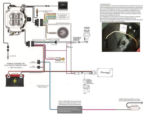 Holley Sniper Fuel Pump Relay Wiring Diagram