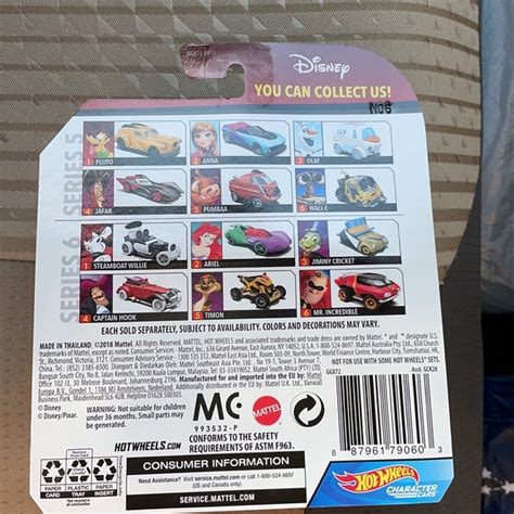 Hot Wheels Toys Disney Steamboat Willie Hot Wheels Car New Poshmark