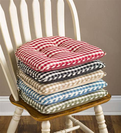 Gingham Chair Cushions 10 Images Modernchairs