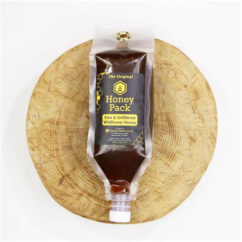 Raw And Unfiltered Wildflower Honey Pack Single And Pack Of 4 Honey