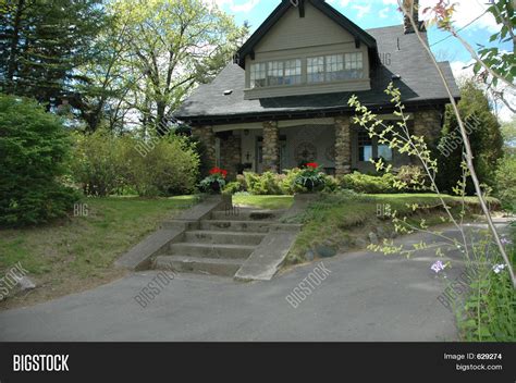 Stone House Porch Image & Photo (Free Trial) | Bigstock