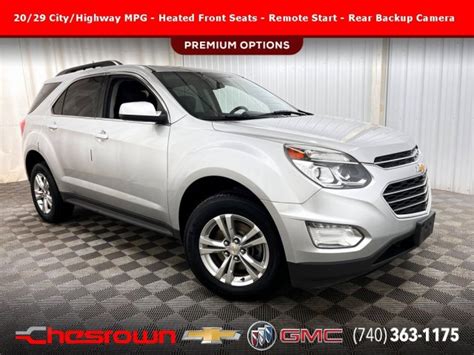 Pre Owned Chevrolet Equinox Lt Suv In Delaware C A Chesrown