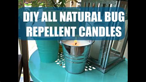 Diy Bug Repellent Candles Youtube