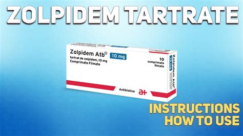 Zolpidem Tartrate Tablets How To Use Uses Dosage Side Effects Contraindications Youtube