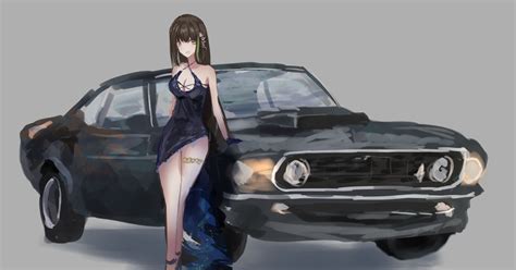 ドールズフロントライン M4どうしたんその車！かっこいいね！ Martinのイラスト Pixiv