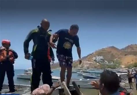 ¡impresionante Pescador Que Sobrevivió Mas De 14 Horas En Altamar Nos Relata Que Fue Obra De