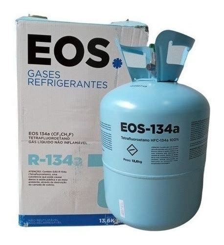 Botija Gás Fluido Refrigerante R134 R134a 13 6kg Eos Parcelamento sem