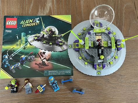 Lego 7052 Alien Conquest Ufo Abduction W Manual And Minifigs Missing 2