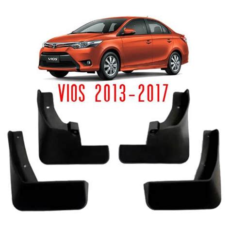 MudGuard Splash Guard Mud Flap For Toyota Vios 2013 2014 2015