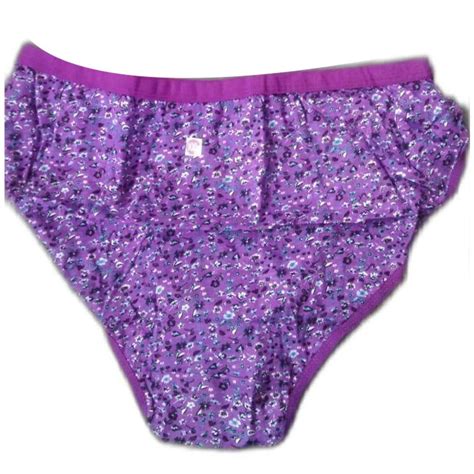 Purplebase Ladies Purple Printed Cotton Panty Size Medium At Rs 35piece In New Delhi