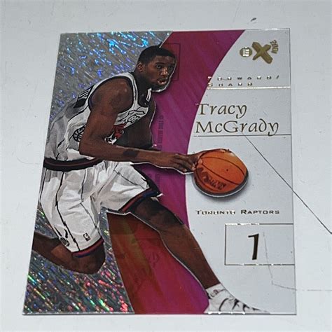 Skybox Ex Tracy Mcgrady Rookie Card Rc Ebay