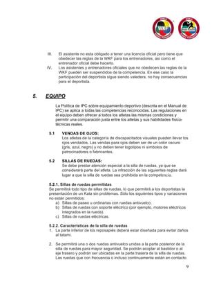 Reglas Wkf Para Karate Esp PDF