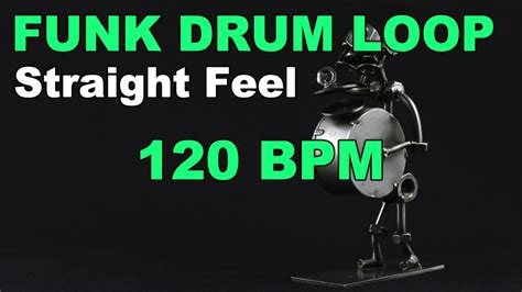 Funk Drum Loop 120 Bpm Drum Beat Drum Track Youtube