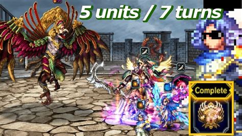 Garuda Gold Medal 5 Units 7 Turns Ffbe Youtube