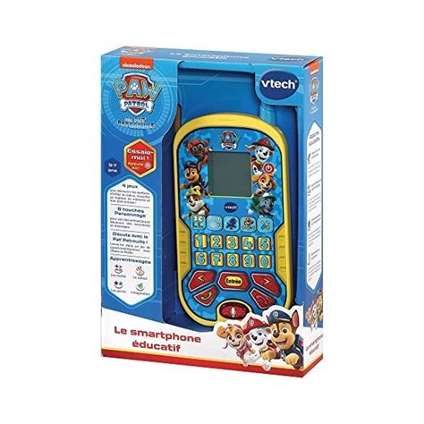 VTech Pat Patrouille Le Smartphone Éducatif Jouet Interactif