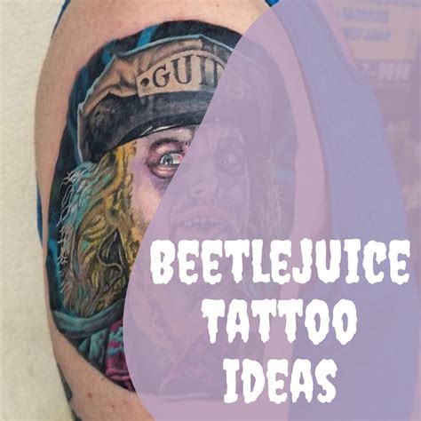 37+ Creepy Beetlejuice Tattoo Designs + Ideas - Tattoo Glee