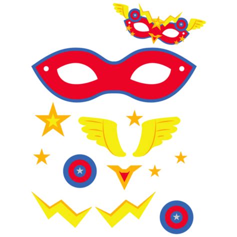 Superhero Mask Template | Free Printable Papercraft Templates