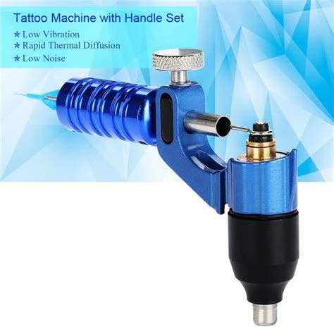 Surenhap Mitrailleuse Tatouer Machine Tatouer Rotative Bleue Avec