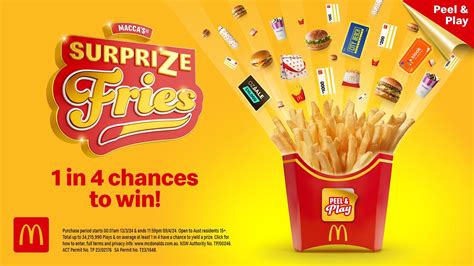 Mcdonalds Launches New Surprize Fries Promotion In Au Nz Via Tms