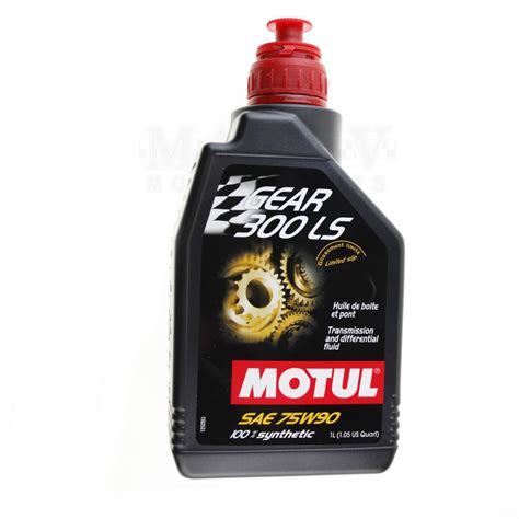 Motul GEAR 300 LS 75W 90 1 Litre RED POWER MOTORSPORT