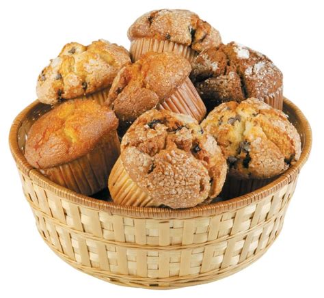 Muffin Basket - Prepared Food Photos, Inc.