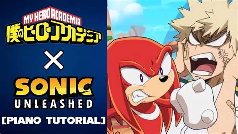 Polaris Unleashed My Hero Academia X Sonic Unleashed Piano Tutorial