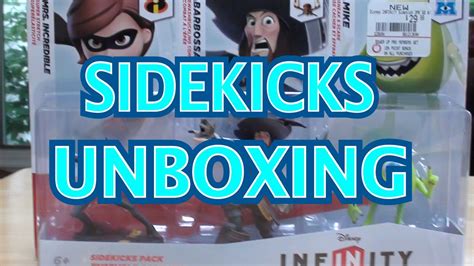 Disney Infinity Sidekicks Triple Pack Unboxing Youtube