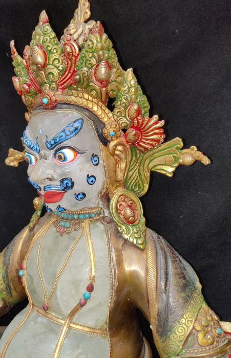 Mahakala Giant Size Antique Masterpieces Tibetan Indian Antiques