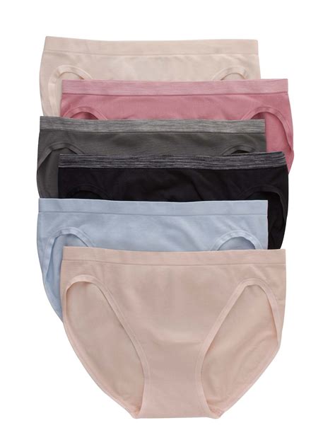 Hanes Women S Comfort Flex Fit Seamless Bikini Underwear Pack