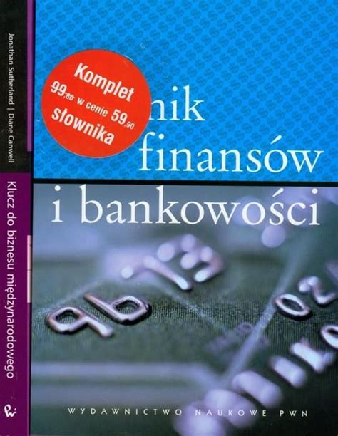 Książka do EAN Słownik finansów i bankowości Klucz do biznesu