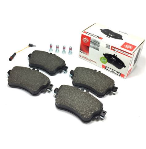 Ferodo Oe Front Brake Pads Wear Sensor Fit Mercedes A Class A A