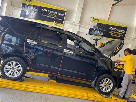 TOYOTA INNOVA Safety Inspection Camber and Wheel Alignment #