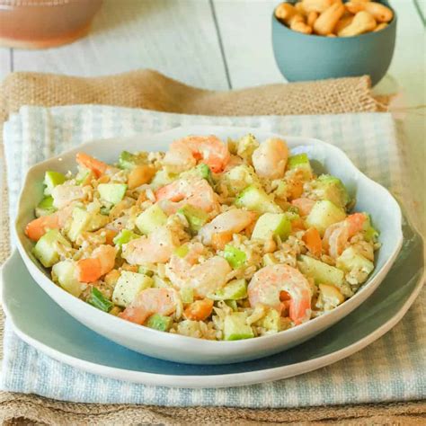 Rice And Shrimp Salad With Mayo A Well Seasoned Kitchen®