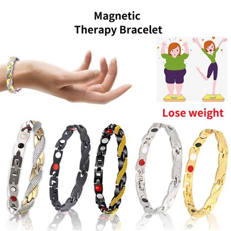 Pulsera Magn Tica Saludable Para Mujer Brazalete Adelgazante Para Mujer