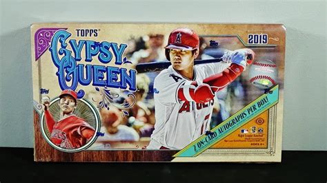 Topps Gypsy Queen Baseball Hobby Box Break Youtube