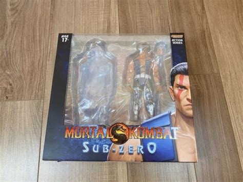 Sub Zero Unmasked Mortal Kombat Storm Collectibles Figure New