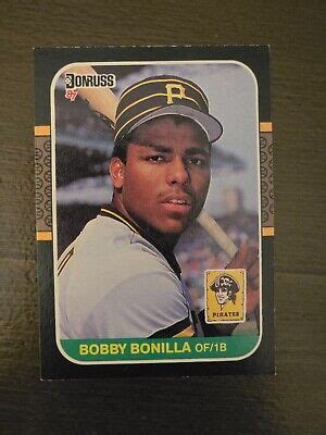 1987 Donruss 558 Bobby Bonilla RC Pittsburgh Pirates EBay