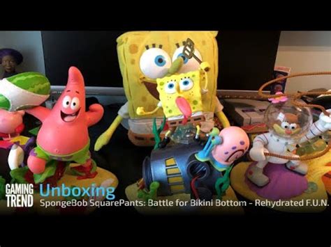 SpongeBob SquarePants Battle For Bikini Bottom Rehydrated F U N Edition Unboxing YouTube