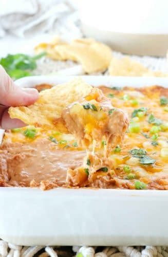 Refried Bean Dip With Cream Cheese The Anthony Kitchen