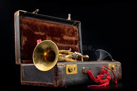 Trumpet in Case stock photo. Image of classical, marsalis - 1638062