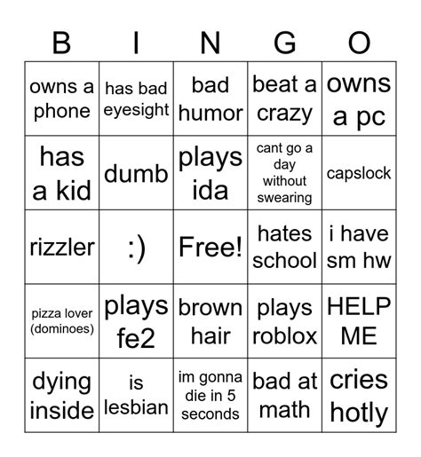 WINNER BINGO Card