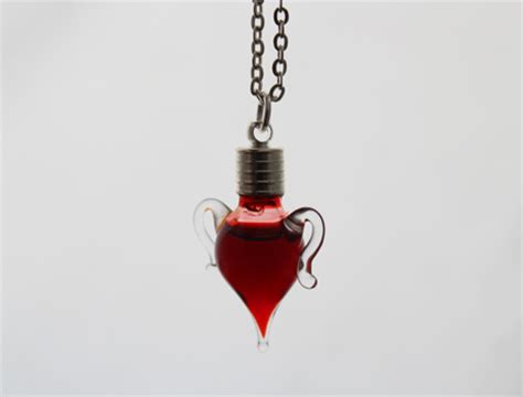 Cup Blood Vial Necklace--Blood Vial Necklaces-Blood Vial Jewelry ...